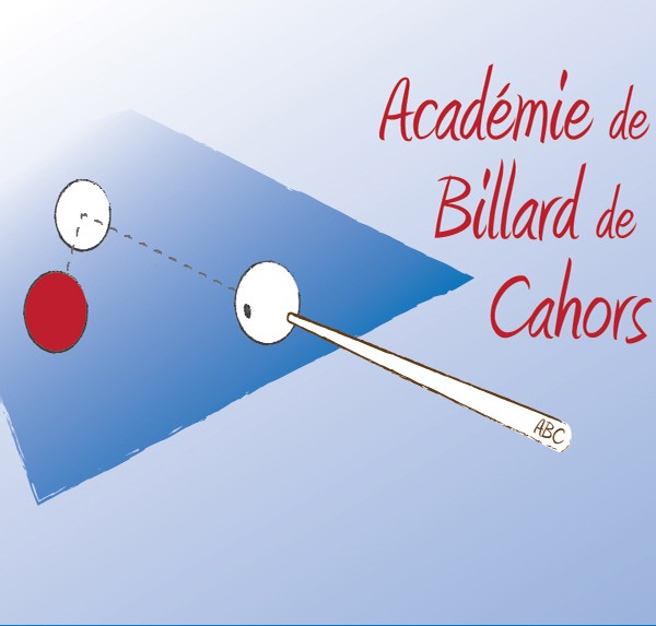 ACADEMIE DE BILLARD DE CAHORS, association et club de billard français à trois billes ( carambole ) à Cahors